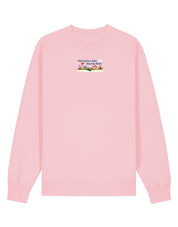 Far Far Away Embroidered Organic Cotton Sweatshirt