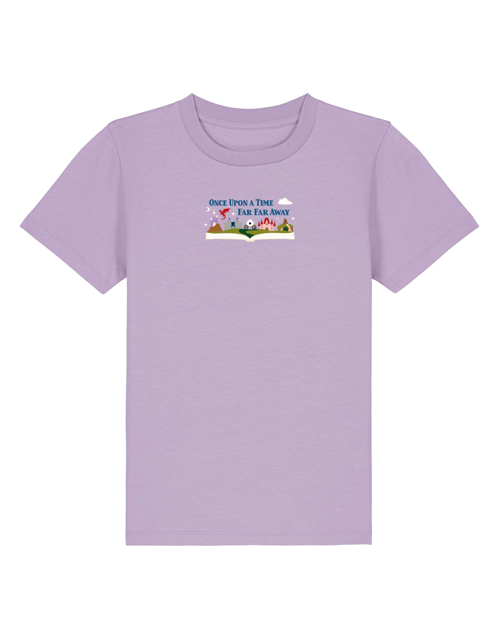 Far Far Away Embroidered Organic Cotton Childrens T-Shirt
