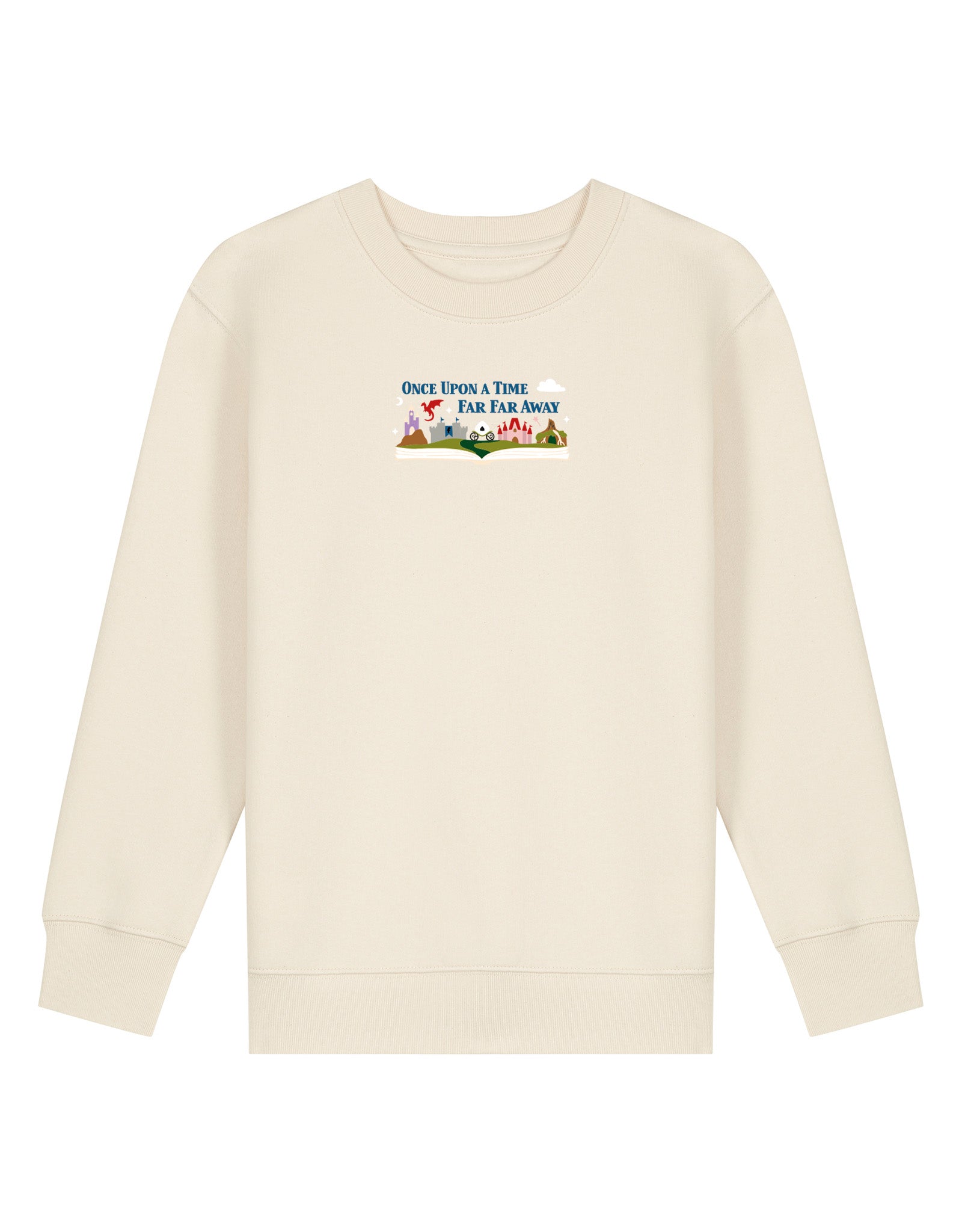 Far Far Away Embroidered Organic Cotton Childrens Sweatshirt