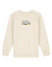 Far Far Away Embroidered Organic Cotton Childrens Sweatshirt
