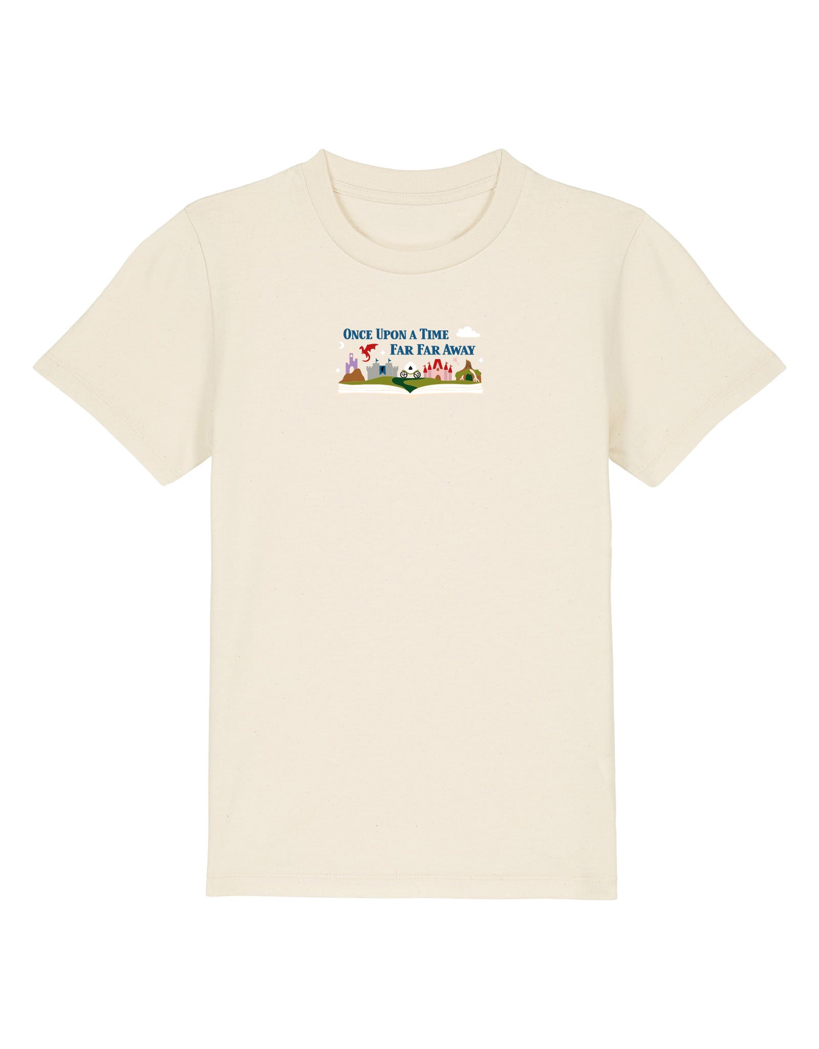Far Far Away Embroidered Organic Cotton Childrens T-Shirt