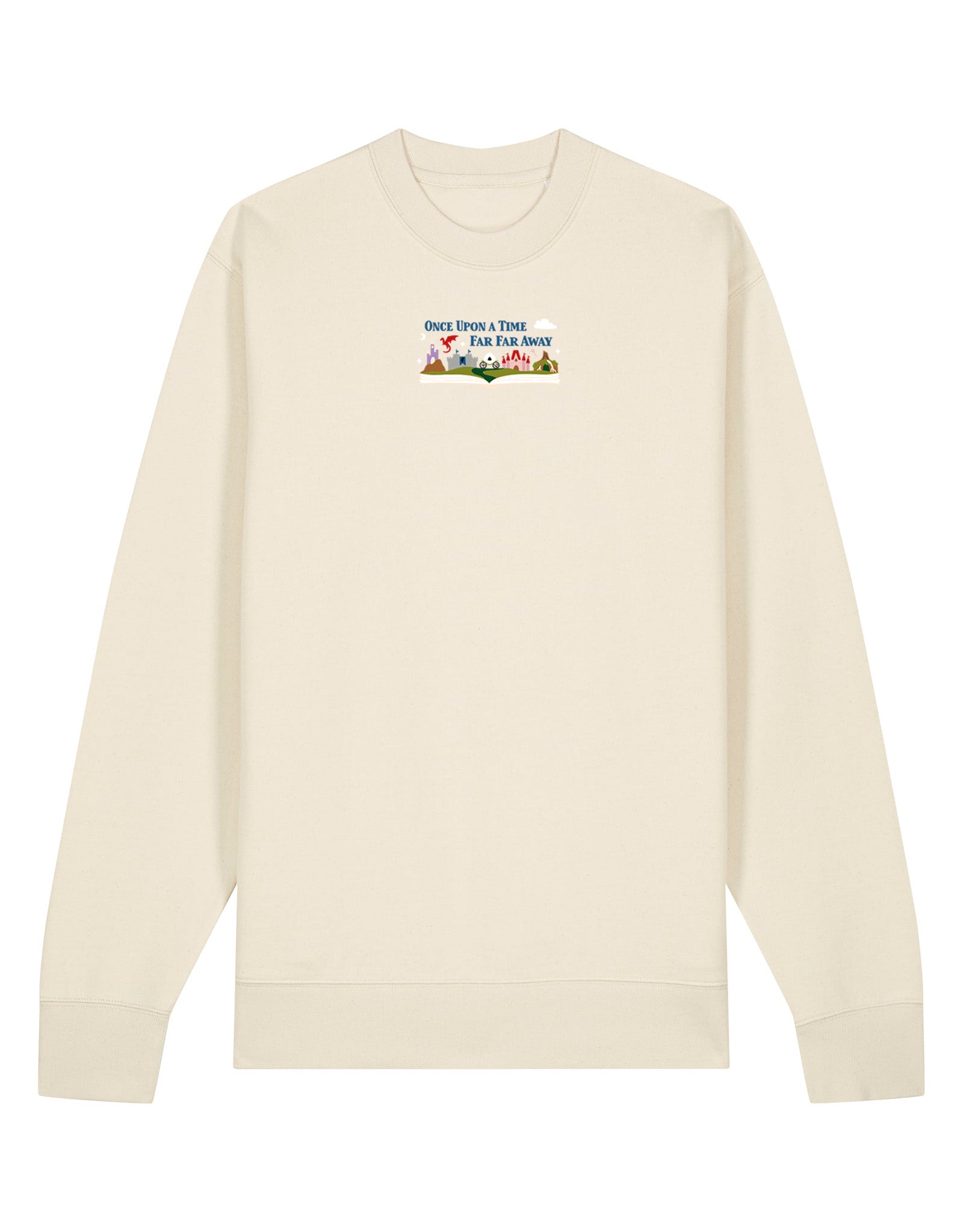 Far Far Away Embroidered Organic Cotton Sweatshirt