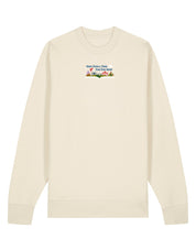 Far Far Away Embroidered Organic Cotton Sweatshirt
