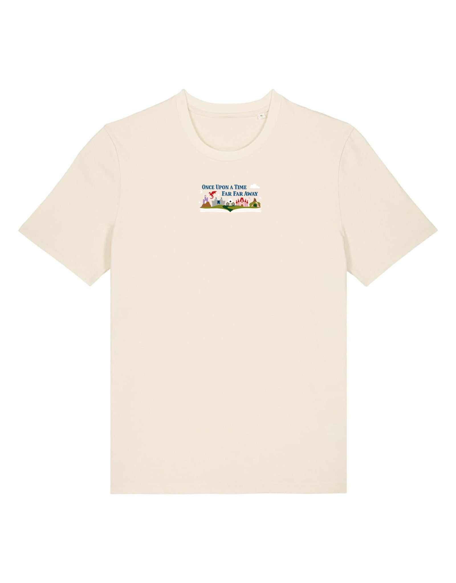 Far Far Away Embroidered Organic Cotton T-Shirt