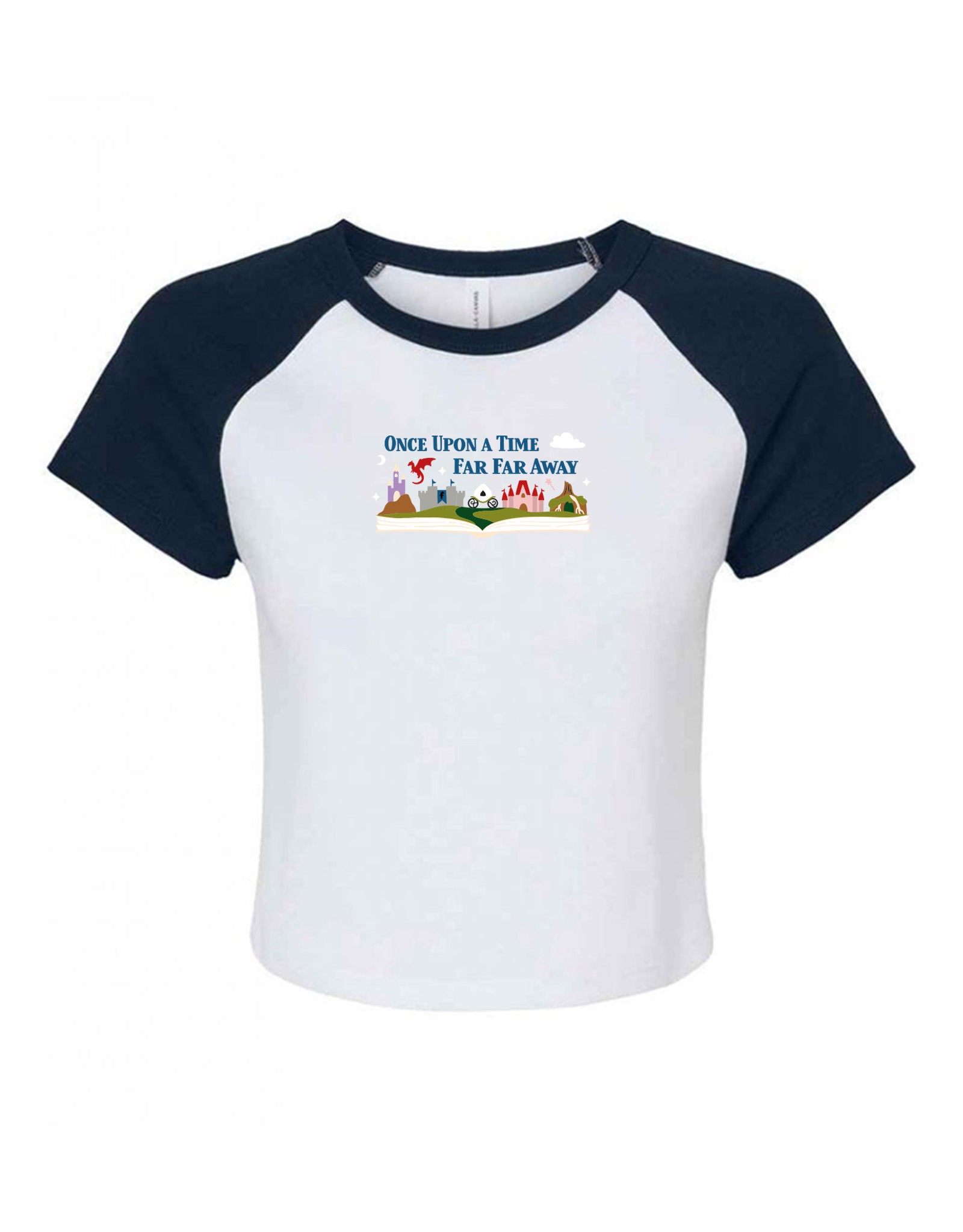 Far Far Away Embroidered Micro Rib Baby Tee