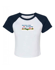 Far Far Away Embroidered Micro Rib Baby Tee