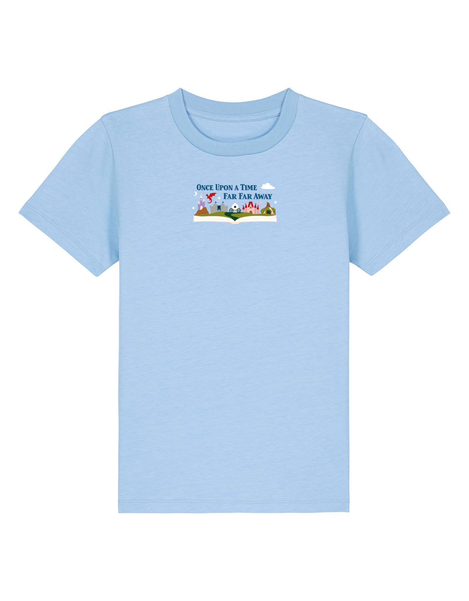 Far Far Away Embroidered Organic Cotton Childrens T-Shirt