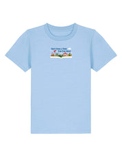Far Far Away Embroidered Organic Cotton Childrens T-Shirt