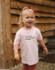 Far Far Away Embroidered Organic Cotton Childrens T-Shirt