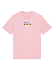 Far Far Away Embroidered Organic Cotton T-Shirt