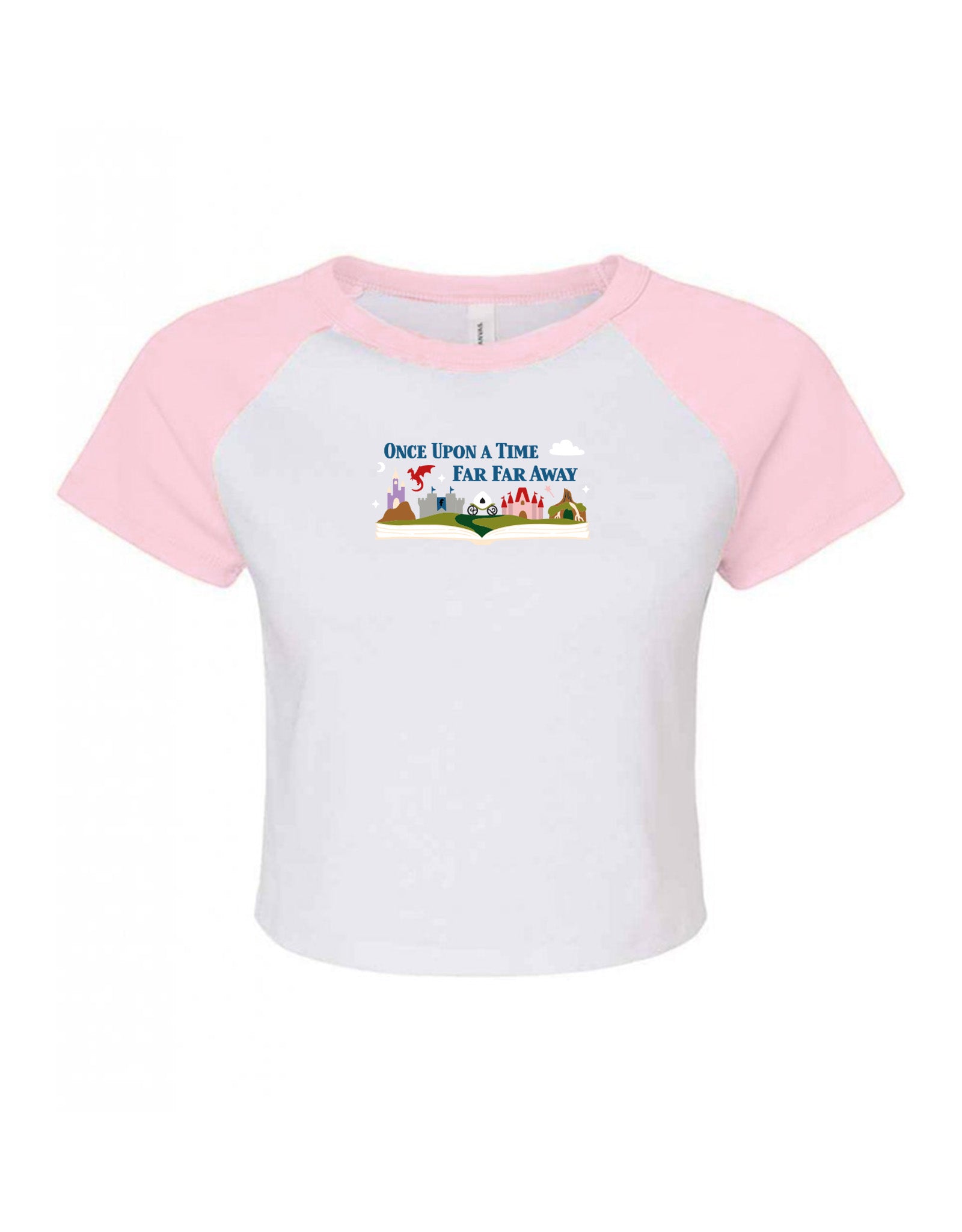 Far Far Away Embroidered Micro Rib Baby Tee