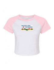 Far Far Away Embroidered Micro Rib Baby Tee
