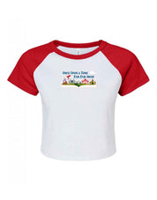 Far Far Away Embroidered Micro Rib Baby Tee