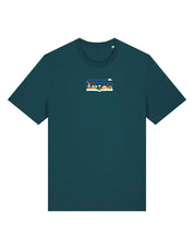 Far Far Away Embroidered Organic Cotton T-Shirt