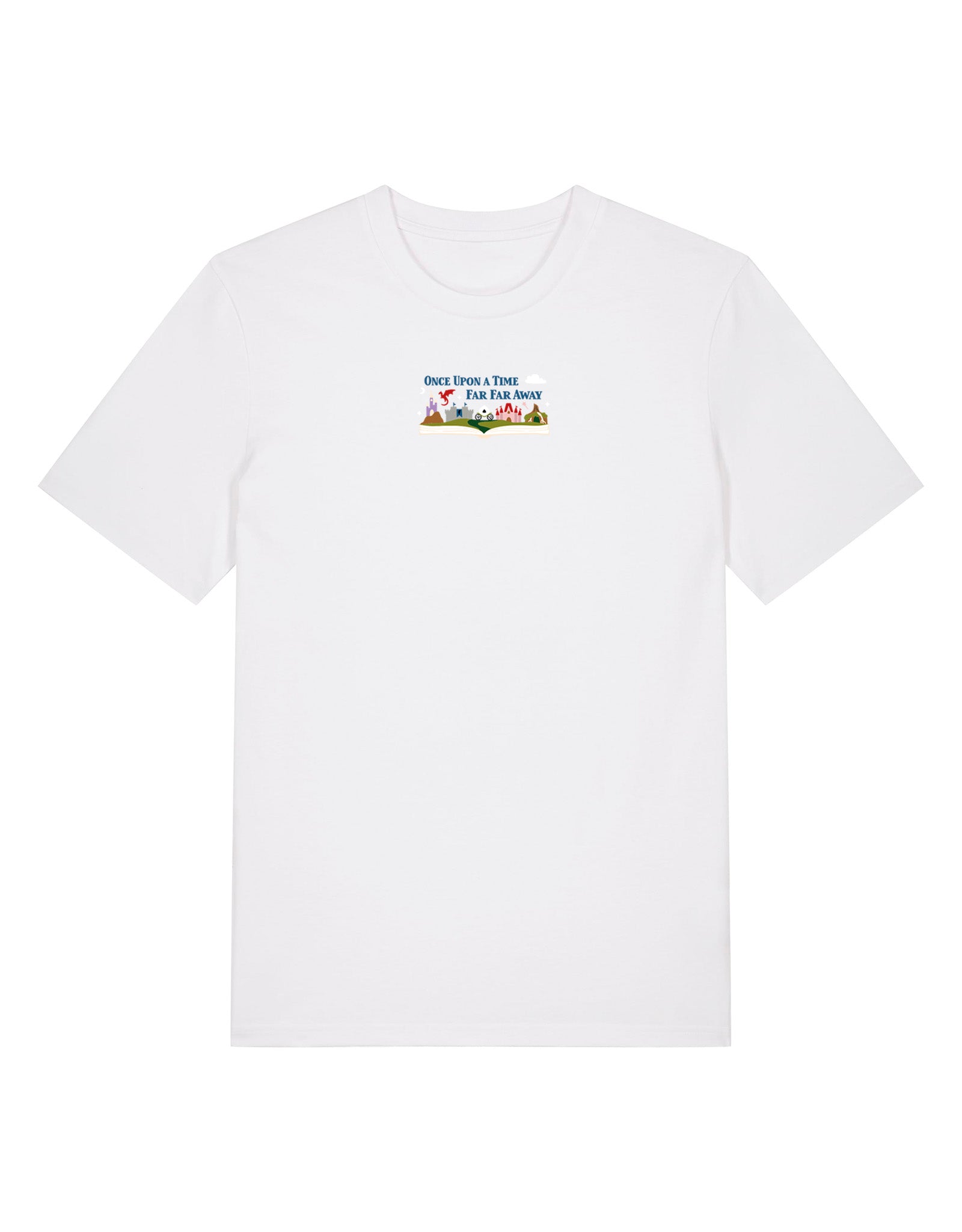 Far Far Away Embroidered Organic Cotton T-Shirt