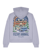 Filthy Animal Printed Boxy Organic Cotton Hoodie