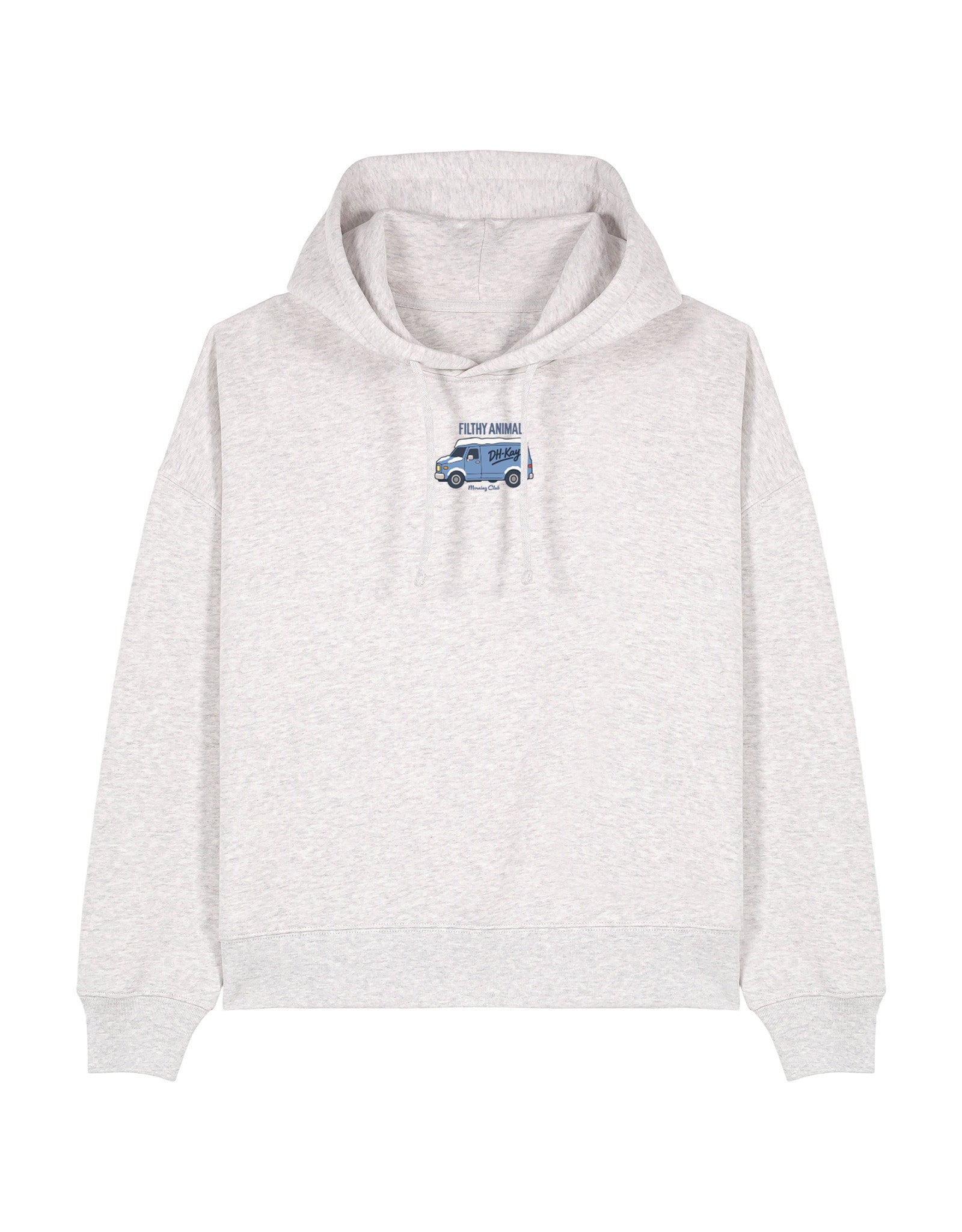 Filthy Animal Printed Boxy Organic Cotton Hoodie