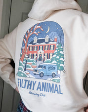 Filthy Animal Printed Boxy Organic Cotton Hoodie