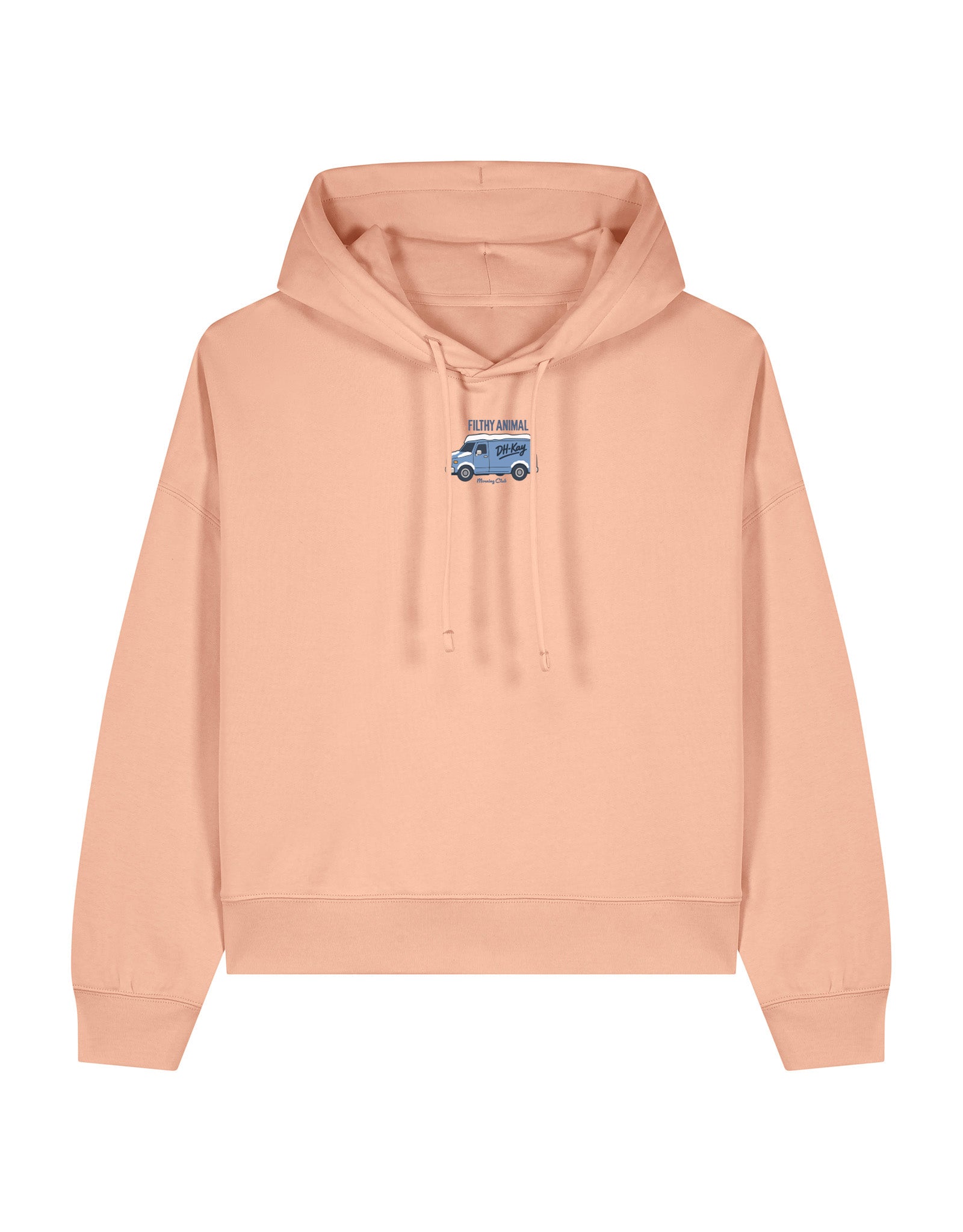 Filthy Animal Printed Boxy Organic Cotton Hoodie