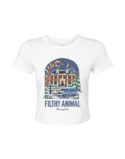 Filthy Animal Printed Micro Rib Baby Tee