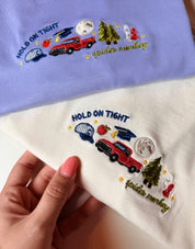 Forks Embroidered Oversized Organic Cotton Tee