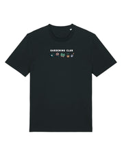 Gardening Club Embroidered Organic Cotton T-Shirt