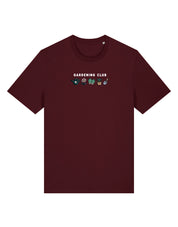 Gardening Club Embroidered Organic Cotton T-Shirt