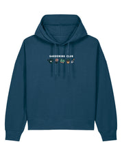 Gardening Club Embroidered Boxy Organic Cotton Hoodie