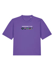 Gardening Club Embroidered Boxy Organic Cotton Tee