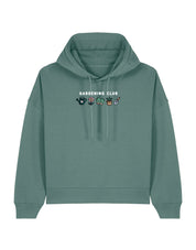 Gardening Club Embroidered Boxy Organic Cotton Hoodie