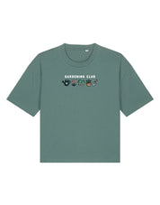 Gardening Club Embroidered Boxy Organic Cotton Tee