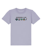Gardening Club Embroidered Organic Cotton Childrens T-Shirt