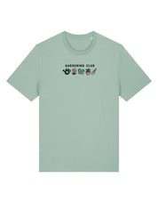 Gardening Club Embroidered Organic Cotton T-Shirt