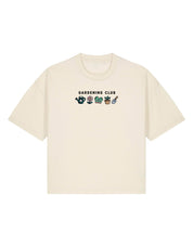 Gardening Club Embroidered Boxy Organic Cotton Tee
