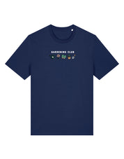 Gardening Club Embroidered Organic Cotton T-Shirt