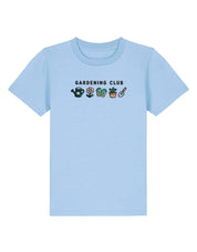 Gardening Club Embroidered Organic Cotton Childrens T-Shirt