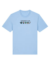 Gardening Club Embroidered Organic Cotton T-Shirt