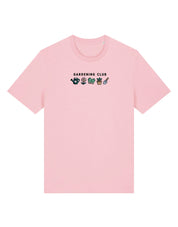 Gardening Club Embroidered Organic Cotton T-Shirt