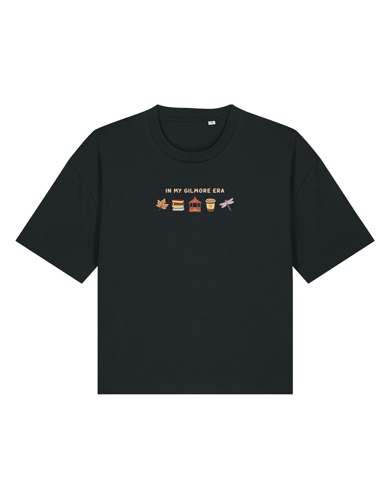 Gilmore Era Embroidered Boxy Organic Cotton Tee