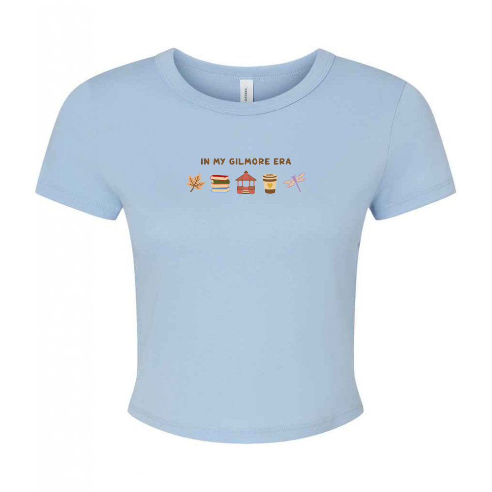 Gilmore Era Embroidered Micro Rib Baby Tee