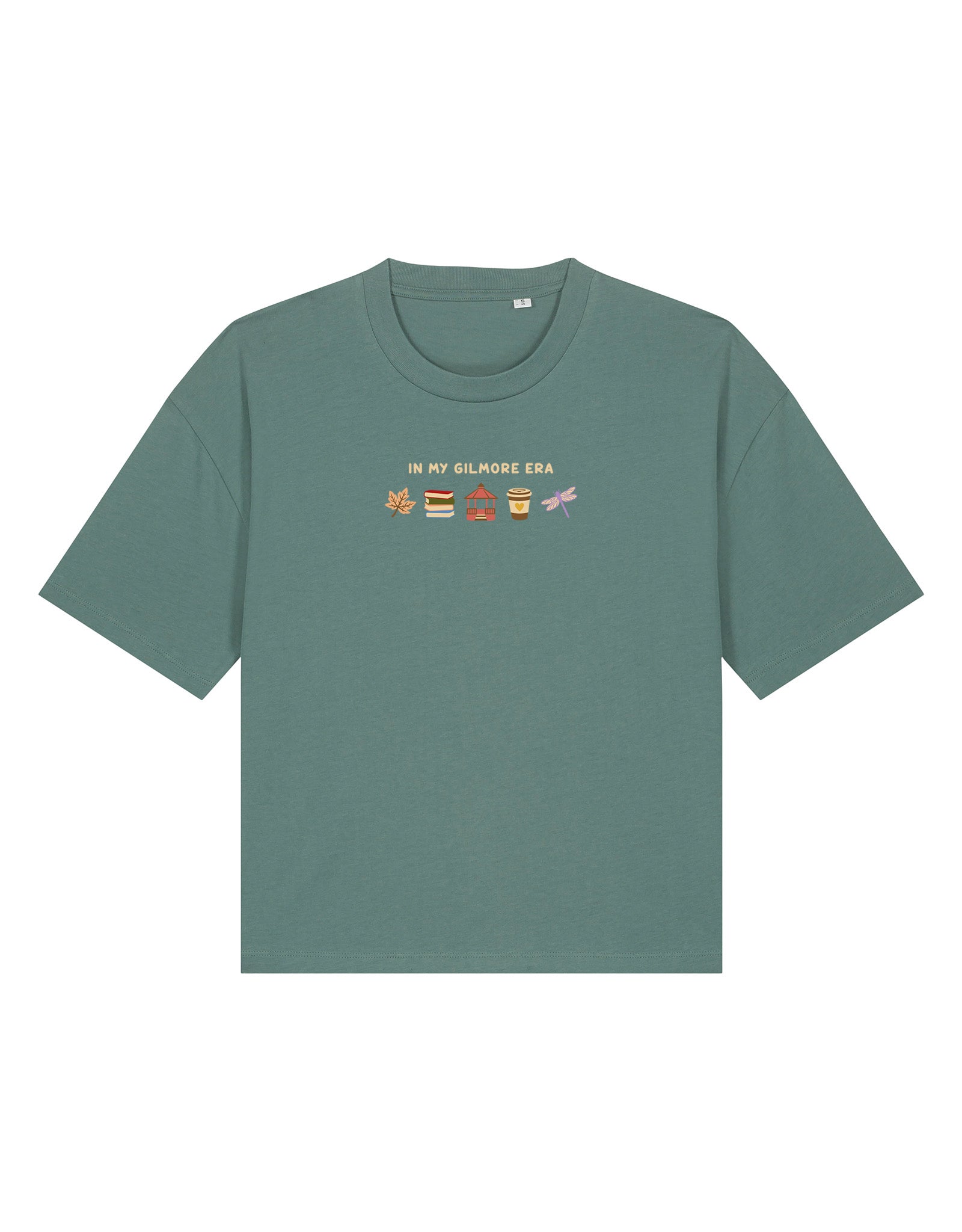 Gilmore Era Embroidered Boxy Organic Cotton Tee