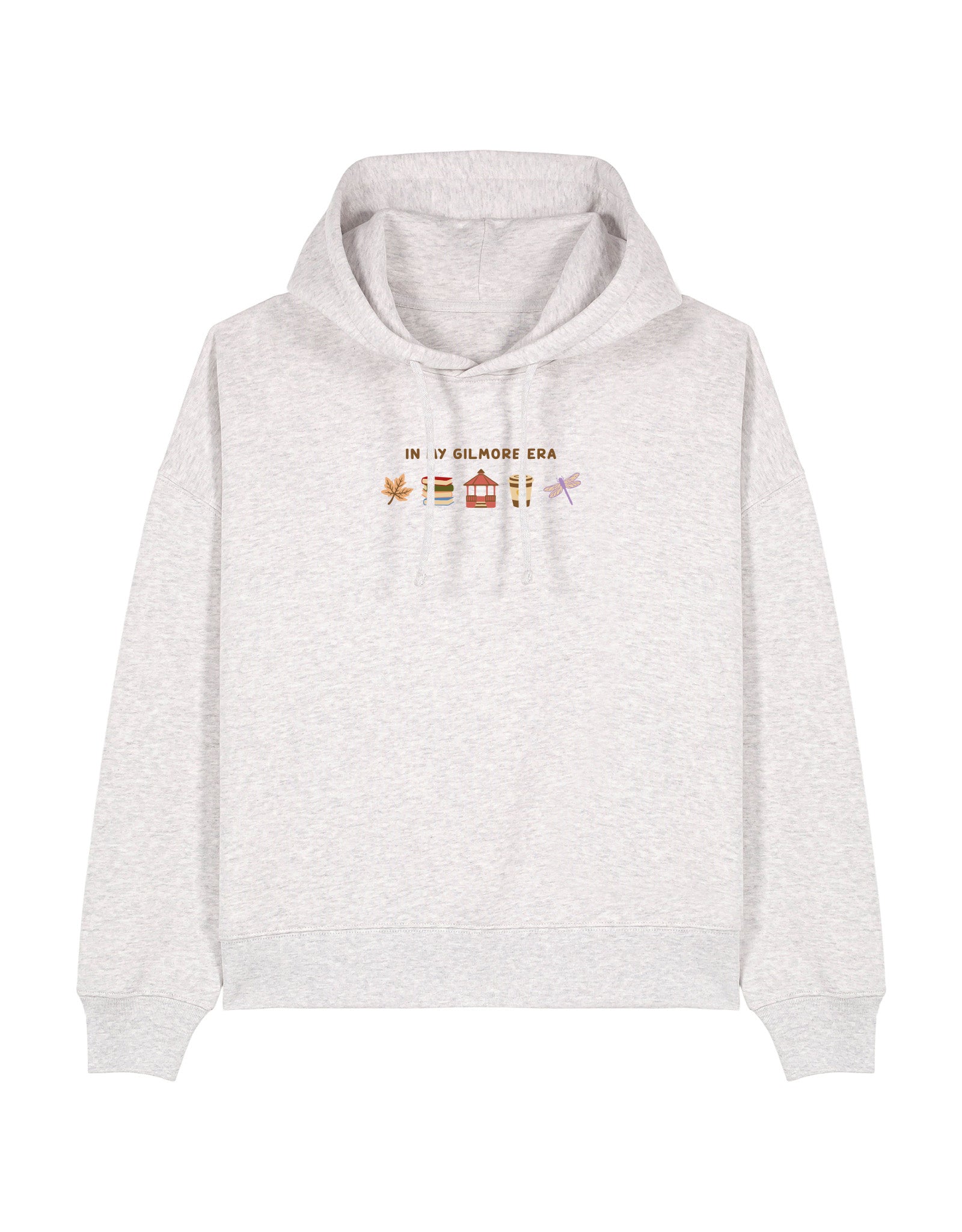 Gilmore Era Embroidered Boxy Organic Cotton Hoodie