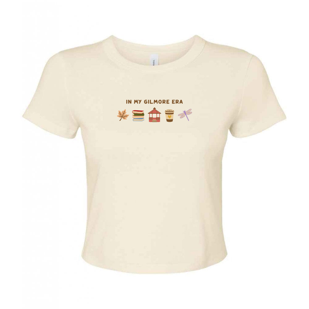 Gilmore Era Embroidered Micro Rib Baby Tee