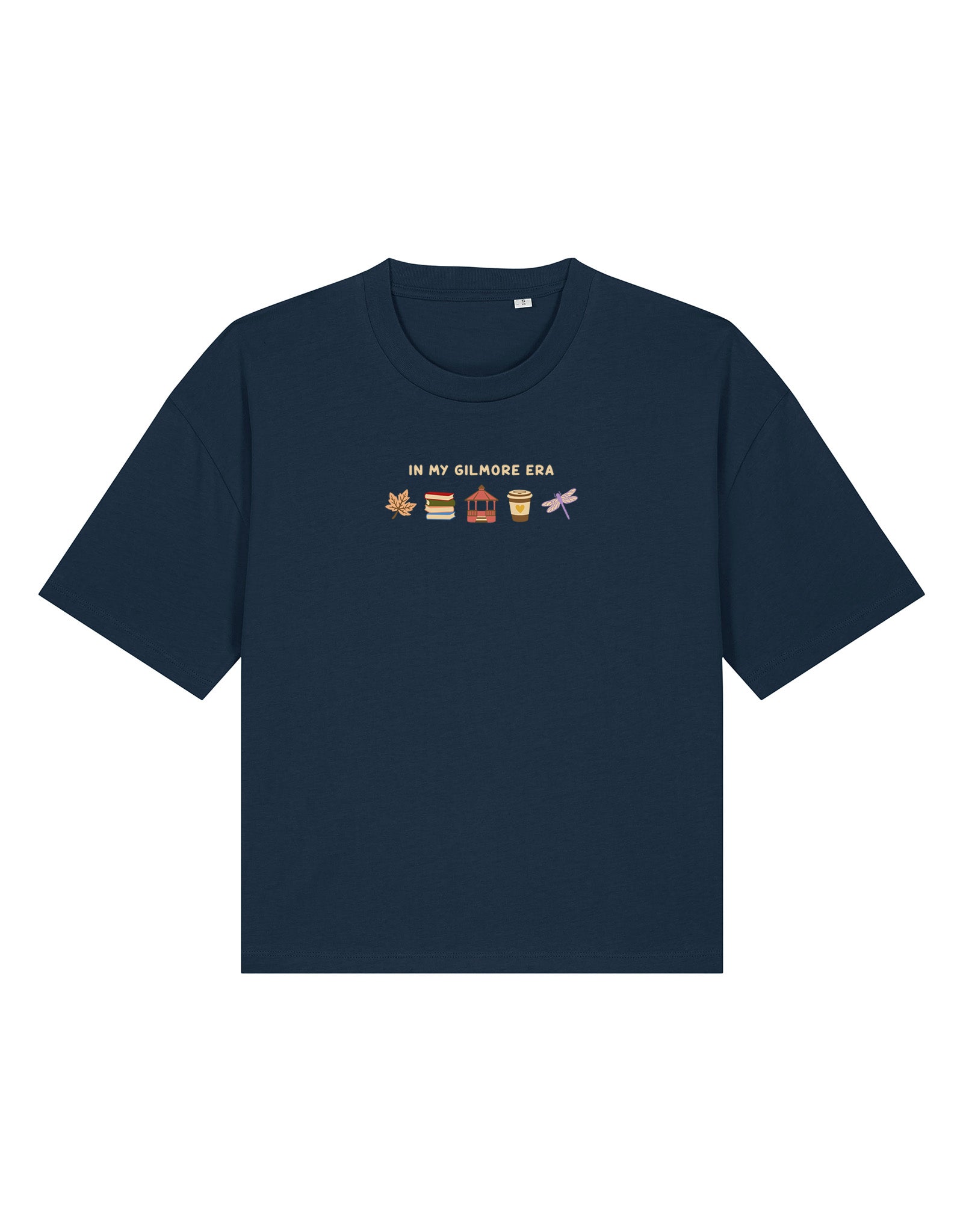 Gilmore Era Embroidered Boxy Organic Cotton Tee