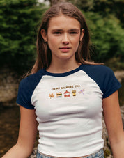 Gilmore Era Embroidered Micro Rib Baby Tee