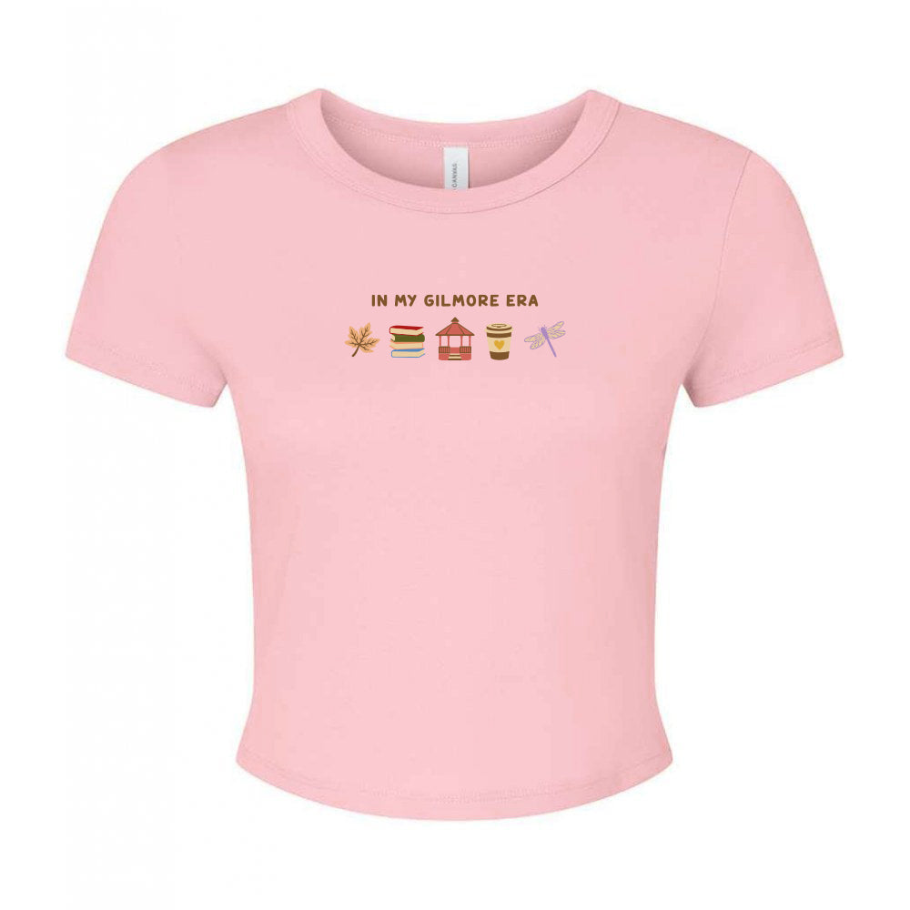 Gilmore Era Embroidered Micro Rib Baby Tee
