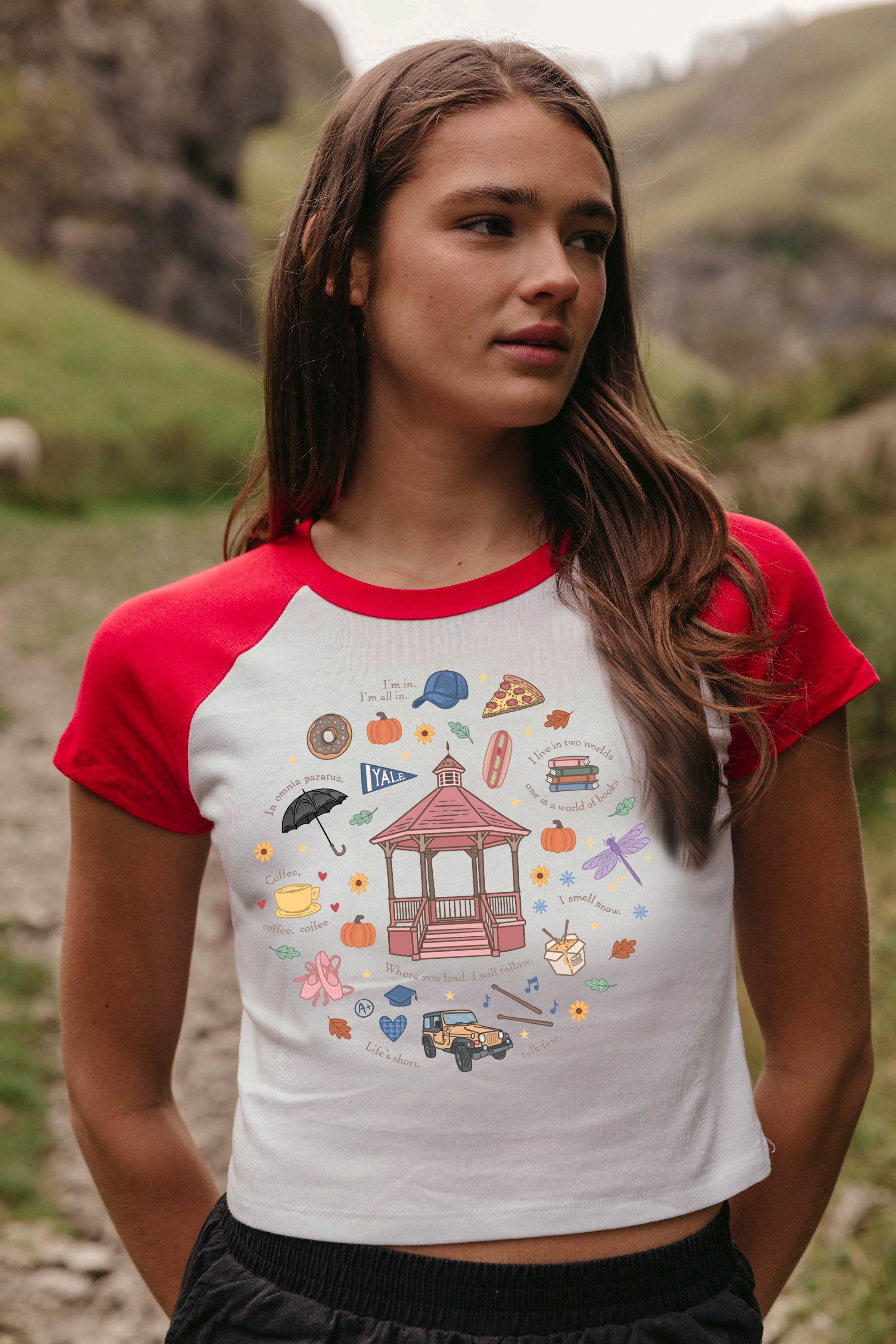 Gilmore Season Micro Rib Baby Tee