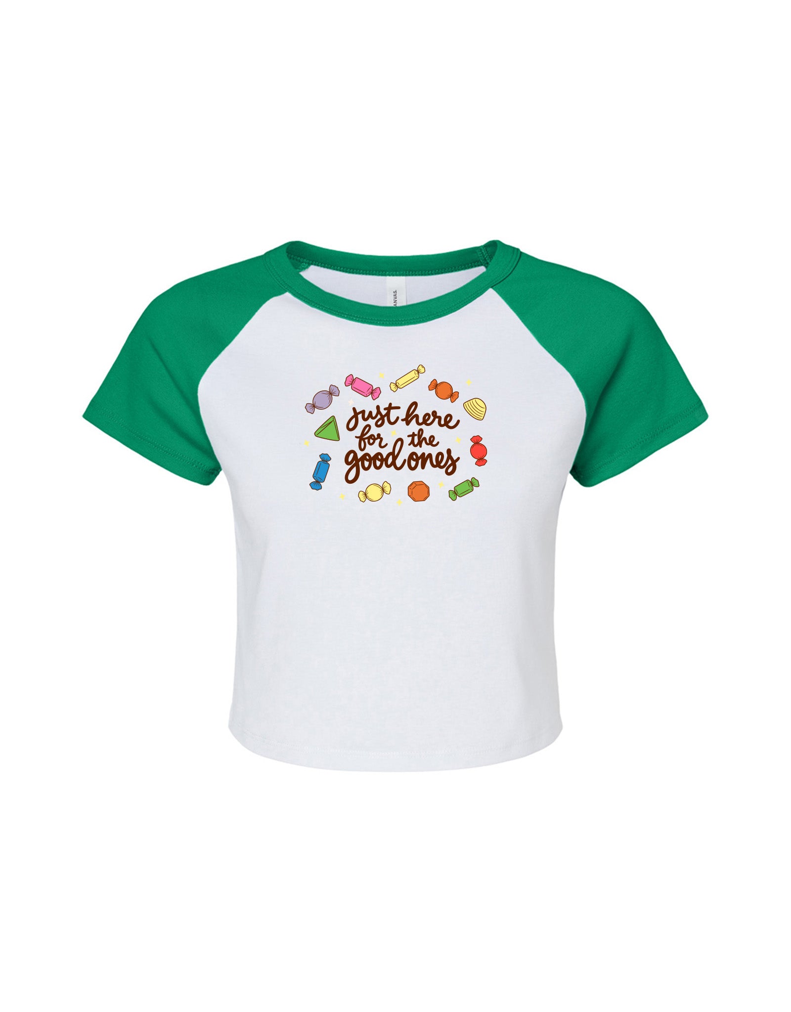 Good Chocolates Embroidered Micro Rib Baby Tee