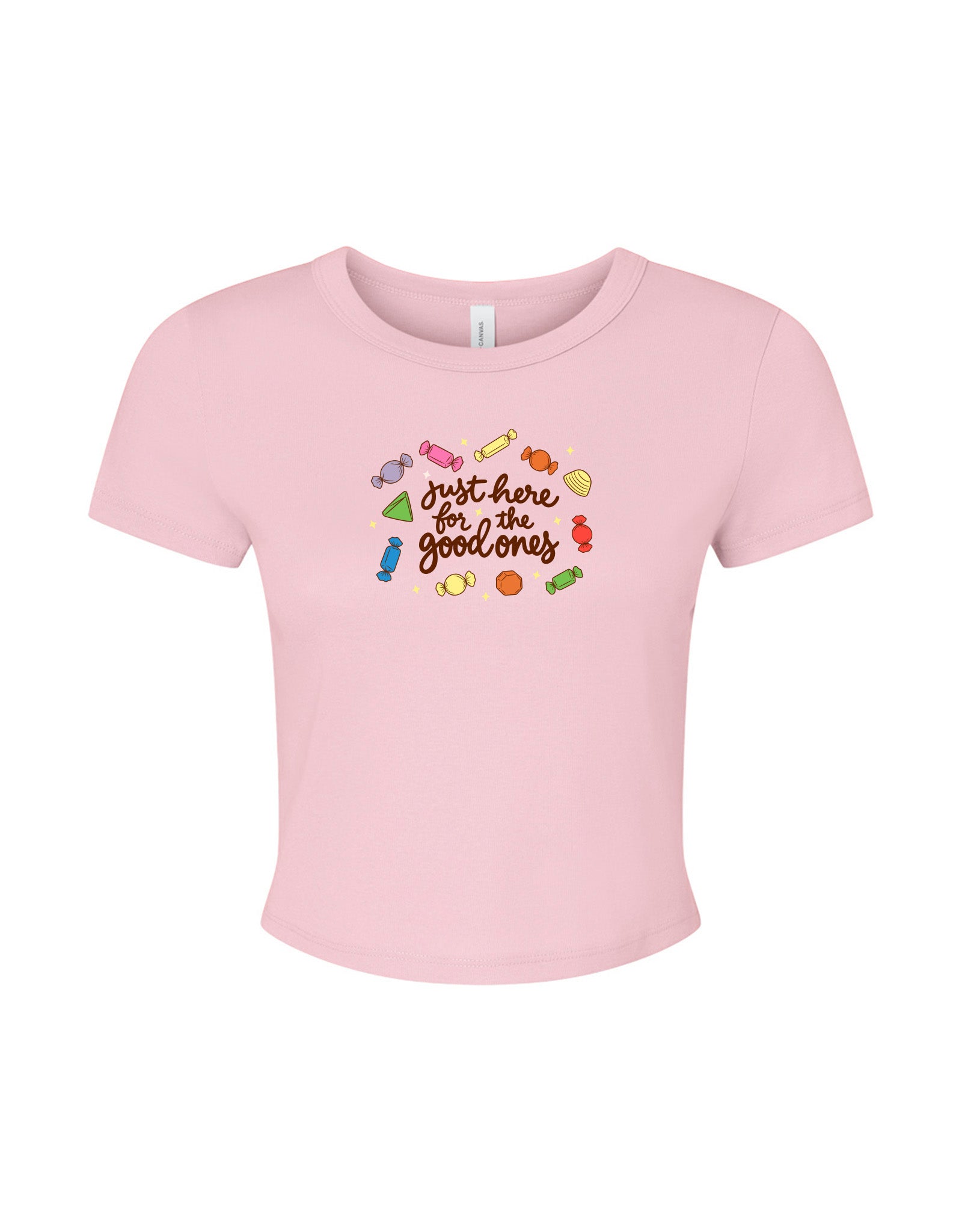 Good Chocolates Embroidered Micro Rib Baby Tee