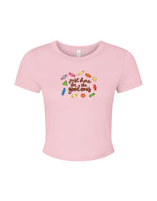 Good Chocolates Embroidered Micro Rib Baby Tee